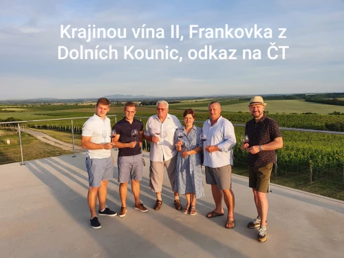 Krajinou vína II, kounická Frankovka, 9. 1. v 17:15 na ČT 2