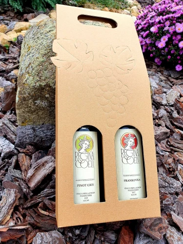 Dárková krabička na 2 lahve