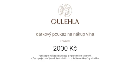 Dárkový poukaz 2000 Kč